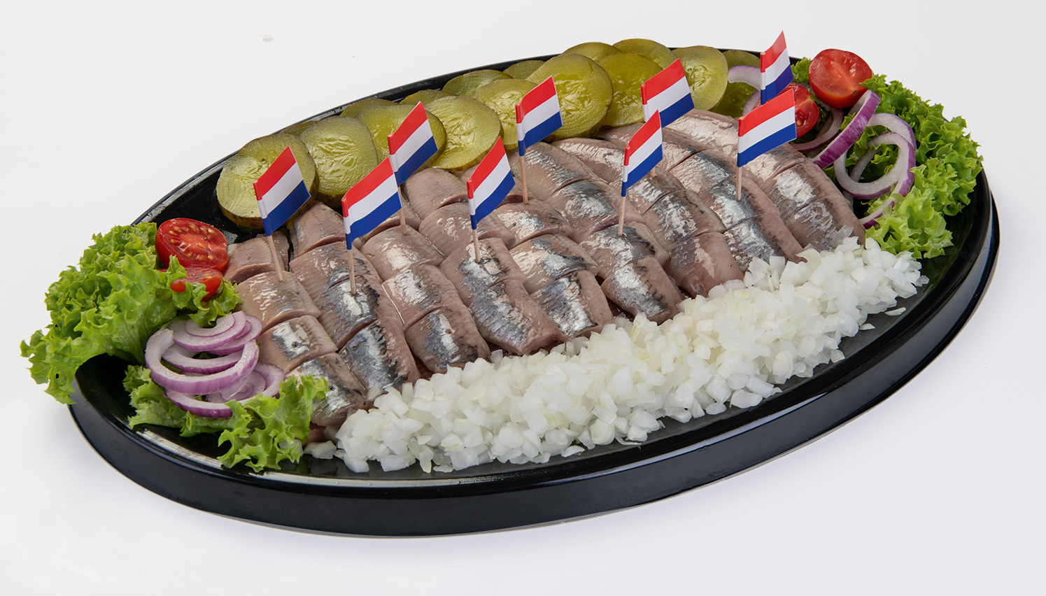 Mossel schotel-haring 25 Hollandse Nieuwe schotel